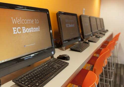 EC Boston computer room
