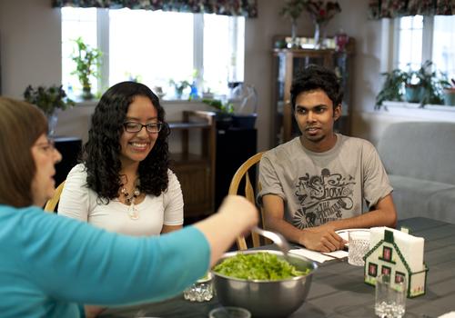 iTTTi Vancouver Homestay Dinner