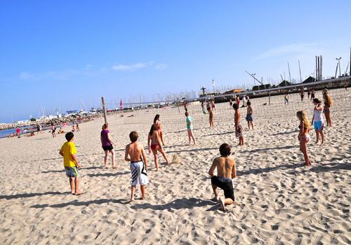games at the beach
