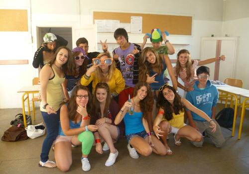 Big mix of nationalities