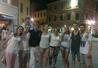 students by night in Santarcangelo