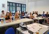 Classroom with students
